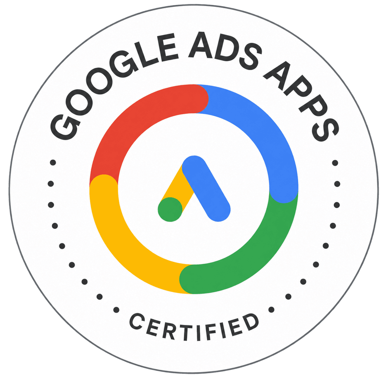 Odznak Google Ads Apps